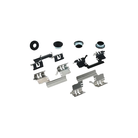 Carlson Brake Hardware Cadillac 10-07 Chev 10-07 Gmc Tk 10-07 Bk Hardware Kit, H5797Q H5797Q